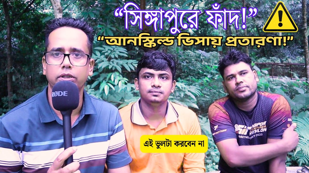 বর্তমান বিশ্বে মধ্যপ্রাচ্য বা দক্ষিণ-পূর্ব এশিয়ার বিভিন্ন দেশে কাজের খোঁজে বাংলাদেশ থেকে প্রচুর মানুষ পাড়ি জমাচ্ছেন। তার মধ্যে সিঙ্গাপুর অন্যতম একটি গন্তব্যস্থল। উন্নত জীবনযাপন, ভালো মজুরি ও কাজের পরিবেশের আশায় অনেকেই ভিসা জোগাড় করে সিঙ্গাপুর যাচ্ছেন। কিন্তু দুঃখজনক হলেও সত্য, অনেক ভাই ‘আনস্কিল্ড’ অবস্থায় সিঙ্গাপুর গিয়ে নানা রকম বিপাকে পড়ছেন। ❌ আনস্কিল অবস্থায় বিদেশ যাত্রার বাস্তবতা প্রথমেই বুঝে নেওয়া জরুরি, “আনস্কিল” মানে এমন ব্যক্তি যার কোন নির্দিষ্ট কাজের উপর প্রশিক্ষণ বা দক্ষতা নেই। তারা সাধারণত নির্মাণ শ্রমিক, হেলপার, ক্লিনার, বা লোড-আনলোড জাতীয় কাজের জন্য যান। সিঙ্গাপুরের মতো একটি উন্নত দেশে এসব পজিশনে প্রতিযোগিতা অনেক বেশি, এবং নিয়ম-কানুনও খুব কঠোর। 👇 বিপদে পড়ার কয়েকটি সাধারণ কারণ: ভুয়া বা অস্পষ্ট তথ্য: অনেক এজেন্ট বা দালাল ভুল বা অসম্পূর্ণ তথ্য দিয়ে মানুষকে প্রলুব্ধ করে। তারা বলেন, “কাজ একেবারে নিশ্চিত”, অথচ বাস্তবে কাজ থাকে না, বা থাকে খুব খারাপ শর্তে। ভিসা সমস্যায় পড়া: কিছু লোক পর্যটক ভিসা বা অস্থায়ী ভিসা নিয়ে যায়, পরে অবৈধভাবে কাজ করতে গিয়ে ধরা পড়ে। এতে করে তারা ফাইন, জেল বা ডিপোর্ট হওয়ার মতো অবস্থায় পড়েন। বাসস্থান ও খাদ্যের দুরবস্থা: অনেক ক্ষেত্রে প্রবাসীরা অমানবিক পরিবেশে গাদাগাদি করে থাকেন। কাজ না থাকলে খরচ চালানো কঠিন হয়ে যায়। চাকরির নিরাপত্তাহীনতা: ‘ডেইলি ওয়েজ’ বা দৈনিক ভিত্তিক কাজের উপর নির্ভর করে বেঁচে থাকা কঠিন, কারণ কাজ না পেলে ইনকামও নেই। ✅ বিদেশ যাওয়ার আগে করণীয়: 1. স্কিল ডেভেলপ করুন: সিঙ্গাপুরে দক্ষ শ্রমিকদের কদর অনেক। প্লাম্বিং, ইলেকট্রিশিয়ান, ওয়েল্ডিং, CNC অপারেটর, হাউস পেইন্টার, AC টেকনিশিয়ান — এসব কাজের চাহিদা বেশি। বাংলাদেশে থাকতেই এসব বিষয়ে একটি ট্রেনিং করে সার্টিফিকেট সংগ্রহ করুন। 2. সরকারি অনুমোদিত এজেন্সি থেকে যান: বাংলাদেশ সরকারের প্রবাসী কল্যাণ মন্ত্রণালয় ও BMET-এর তালিকাভুক্ত রিক্রুটিং এজেন্সি থেকে বিদেশে যাওয়া নিরাপদ। 3. ভিসার ধরন বুঝে নিন: সঠিক ওয়ার্ক পারমিট বা এস-পাস অথবা ওয়ার্ক হলিডে ভিসা ছাড়া কাজ করা দণ্ডনীয় অপরাধ সিঙ্গাপুরে। সবসময় আইনি প্রক্রিয়া অনুসরণ করুন। 4. ভবিষ্যতের জন্য প্রস্তুতি নিন: শুধুমাত্র বিদেশ যাওয়াই জীবনের চূড়ান্ত সমাধান নয়। টাকাপয়সা, নিরাপত্তা, ভাষা, সংস্কৃতি ও আইনি দিক নিয়ে ভালোভাবে জানাশোনা করা খুব জরুরি। 💬 একজন প্রবাসীর বাস্তব অভিজ্ঞতা: “আমি ৩ লাখ টাকা খরচ করে সিঙ্গাপুর এসেছিলাম। আমাকে বলা হয়েছিল কাজ রেডি, হোস্টেল থাকবে। কিন্তু এসে দেখি কাজ নেই, ৫-৬ দিন না খেয়ে ছিলাম। পরে নিজের দেশেই ফিরতে বাধ্য হই। এখন চাই, কেউ যেন এমন ভুল না করে।” — রাজু, ঢাকার এক প্রাক্তন প্রবাসী। 📢 শেষ কথাঃ নিরাপদ অভিবাসনের জন্য সচেতনতা জরুরি প্রবাস জীবনে সফলতা আনতে হলে প্রথমেই দরকার বাস্তবসম্মত পরিকল্পনা ও সচেতনতা। যারা আনস্কিল অবস্থায় বিদেশ যাচ্ছেন, তারা ঝুঁকির মুখে থাকেন। কাজেই, বিদেশ যাওয়ার আগে প্রশিক্ষণ, সঠিক তথ্য, আইনি কাগজপত্র এবং বাস্তব অভিজ্ঞতা সংগ্রহ করা অত্যন্ত জরুরি। প্রত্যেক অভিবাসীর জীবনে যেন নতুন দেশ হয় নতুন সম্ভাবনার দিগন্ত — ব্যর্থতার নয়, এটি আমাদের প্রত্যাশা। 📌 আপনার মতামত বা অভিজ্ঞতা শেয়ার করুন: আপনি যদি প্রবাসী হন বা এ ধরনের অভিজ্ঞতা থাকে, নিচে কমেন্টে জানাতে পারেন। আপনার একটি পরামর্শ অন্য কাউকে সঠিক সিদ্ধান্ত নিতে সাহায্য করতে পারে।